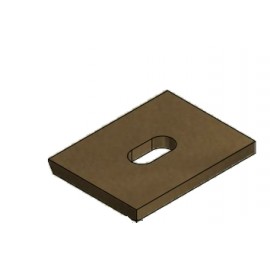 Déflecteur vermiculite superieur Elise Evo Kriss Tecna