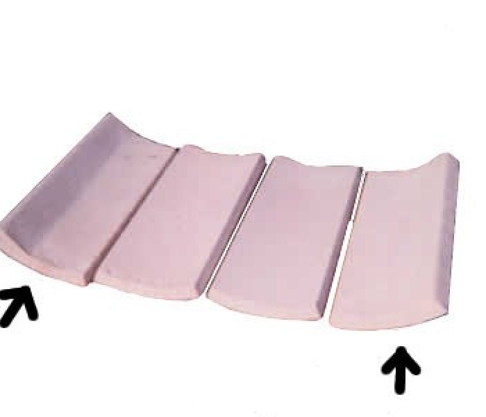Brique laterale inférieure foyer (2X)
