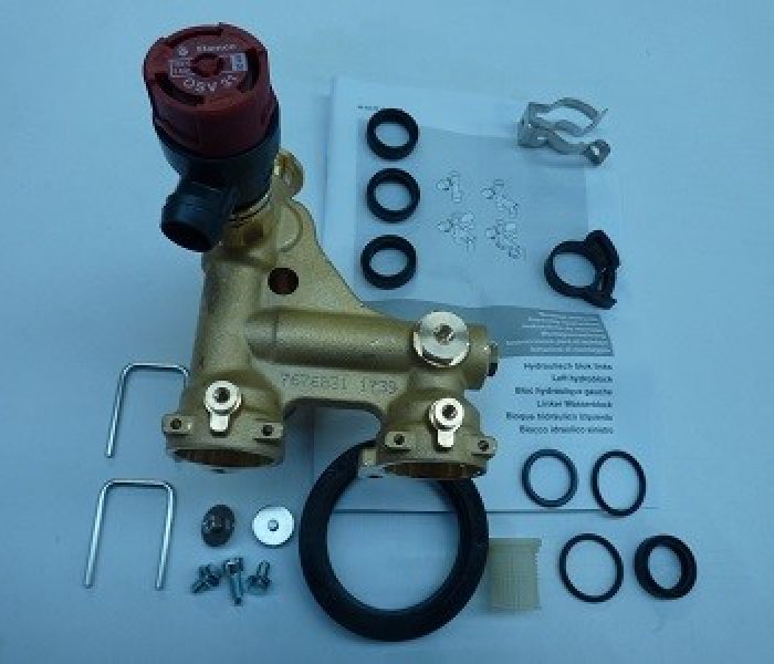 Hydrobloc laiton gauche