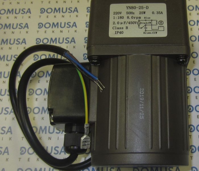 Moteur alimentation pellets YN80 bioclass et dualtherm DOMUSA