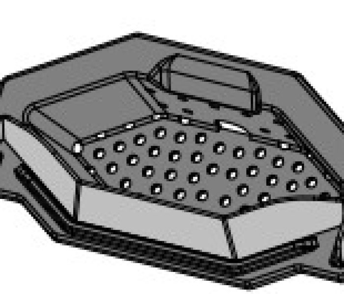 Pot de combustion fonte 7626611
