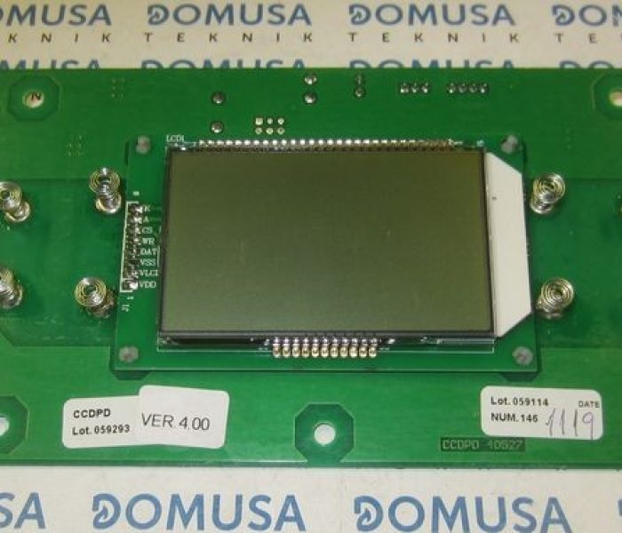CARTE DISPLAY BIOCLASS CCDPD VER 4.00