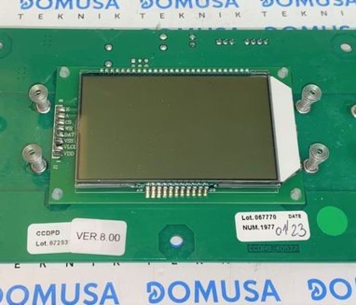 CARTE DISPLAY BIOCLASS iC CCDPD VER 8.00 DOMUS