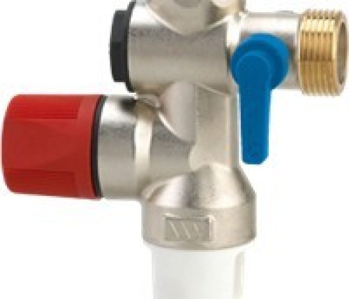 Groupe de sécurité droit 3/4" inox