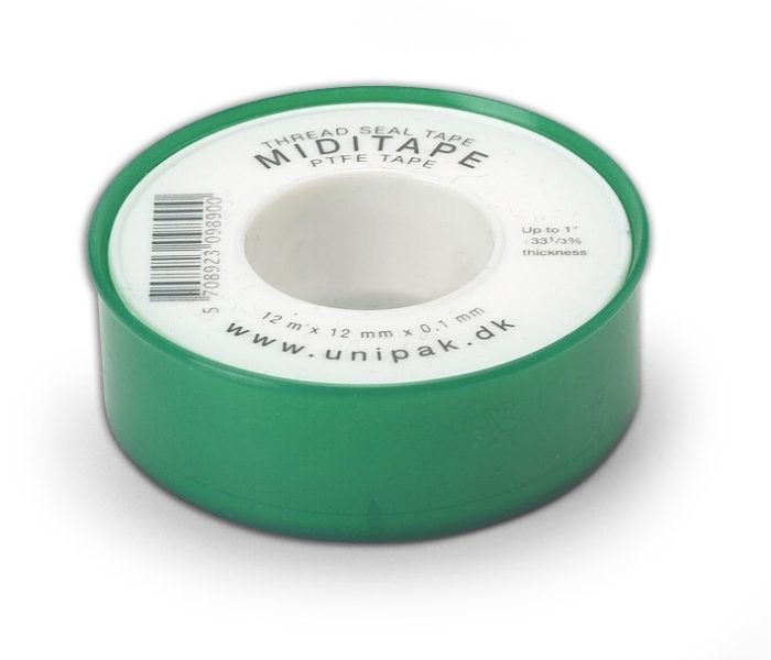 Téflon MIDITAPE (12m x 12 mm x 0.1 mm)