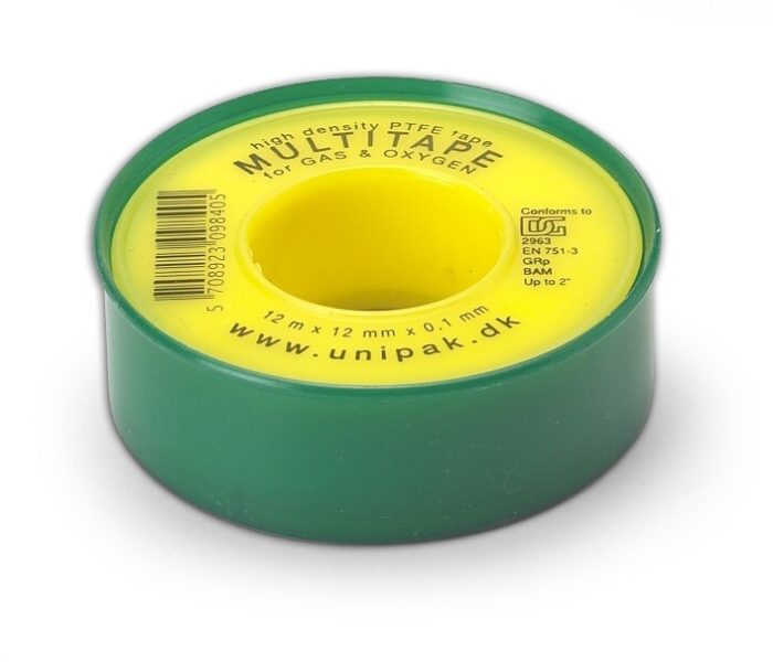 Téflon MULTITAPE (12m x 12 mm x 0.1 mm)